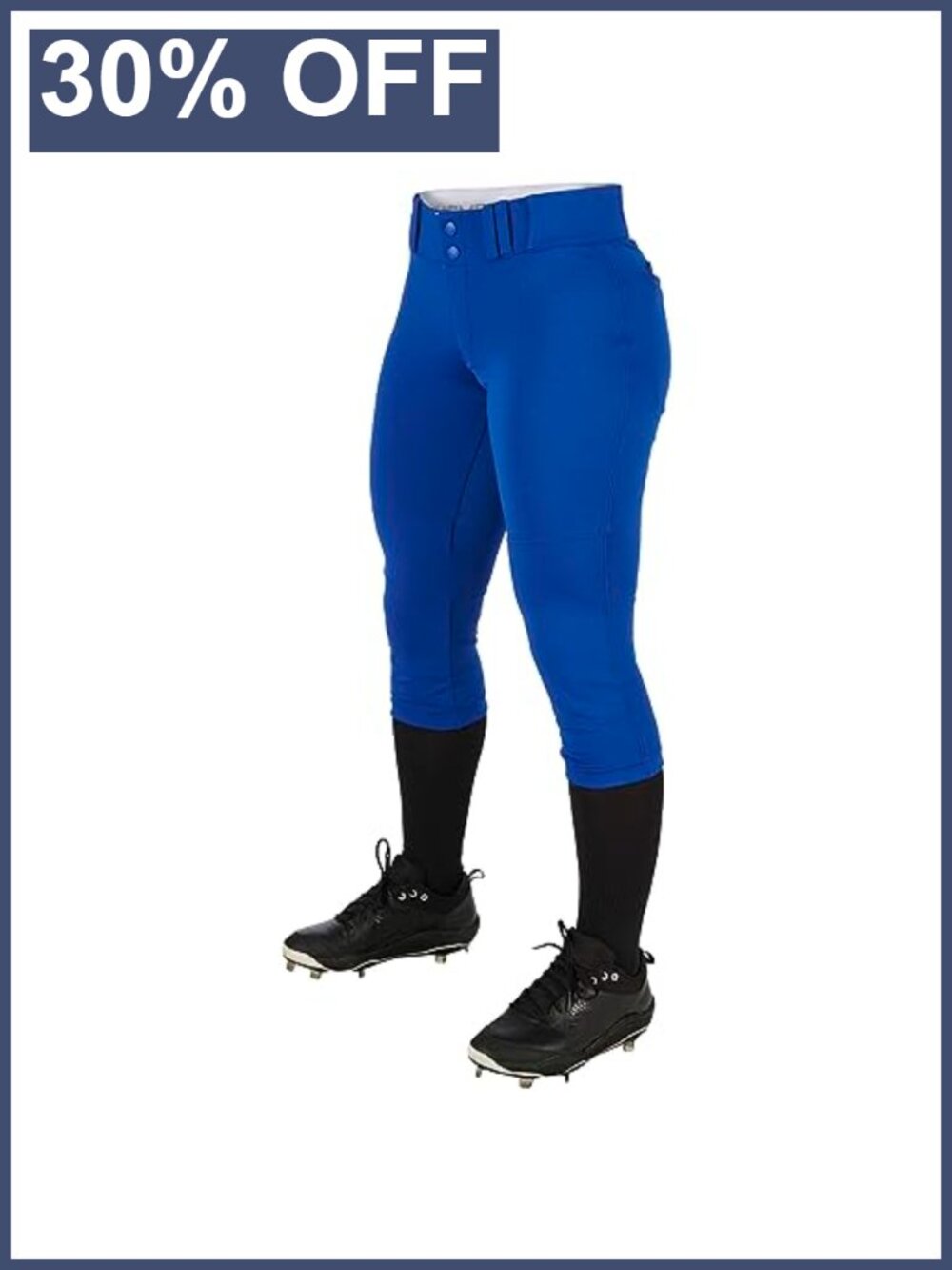Women's Low-Rise Softball Pants Abrasion Resistant Stretch Uniform